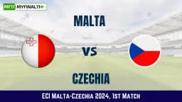 MAL vs CZE Dream11 Prediction Today: Match 3 Pitch Report, and Key Player | ECI Malta-Czechia 2024