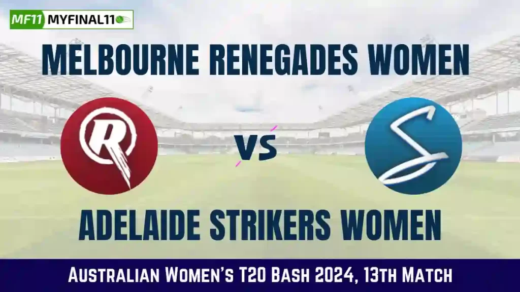 MR-W vs AS-W Dream11 Prediction Today: Match 13 Pitch Report, and Key Player | Australian Women’s T20 Bash 2024