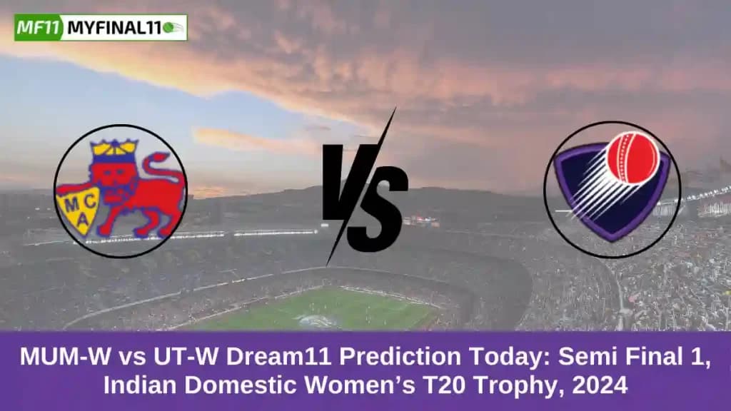 MUM-W vs UT-W Dream11 Prediction Today: Semi Final 1 Pitch Report, Playing11 and Stats | Indian Domestic Women’s T20 Trophy 2024