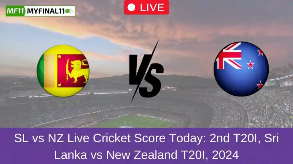 SL vs NZ Live Score: Scorecard, Ball by Ball Commentary – 2nd T20I, New Zealand tour of Sri Lanka, 2024