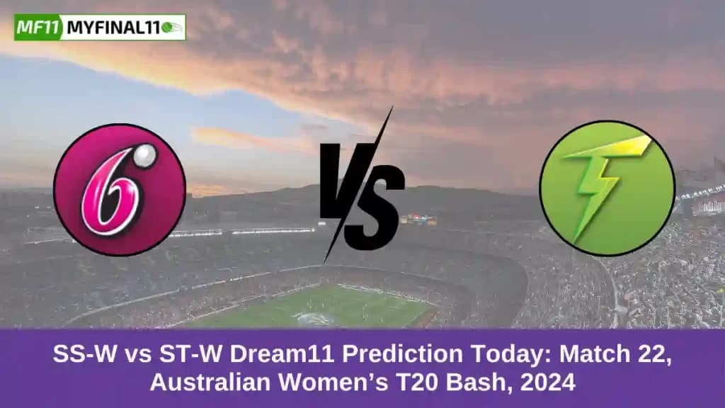 SS-W vs ST-W Dream11 Prediction Today: Match 22 Pitch Report, Playing11 and Stats | WBBL 2024