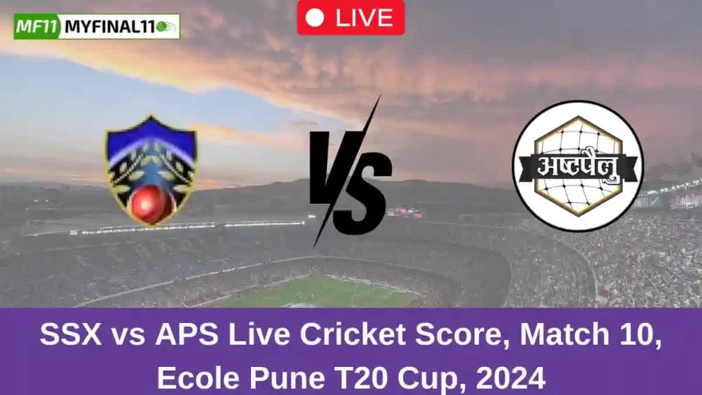 SSX vs APS Live Score: Scorecard, Ball by Ball Commentary – Match 10, Ecole Pune T20 Cup 2024