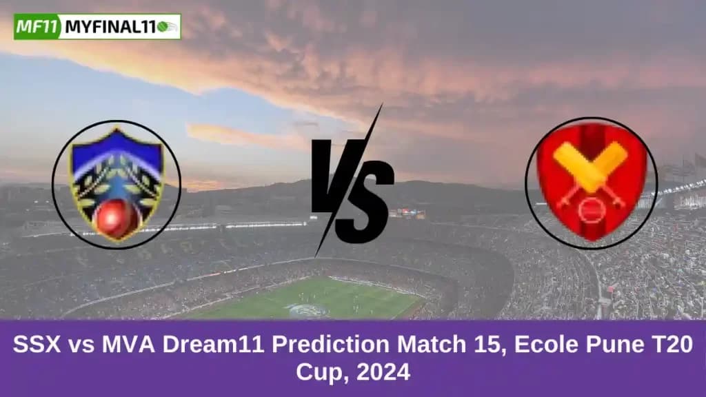 SSX vs MVA Dream11 Prediction Today: Match 15 Pitch Report, Playing11 and Stats | Ecole Pune T20 Cup 2024