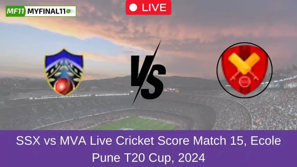 SSX vs MVA Live Score: Scorecard, Ball by Ball Commentary – Match 15, Ecole Pune T20 Cup 2024