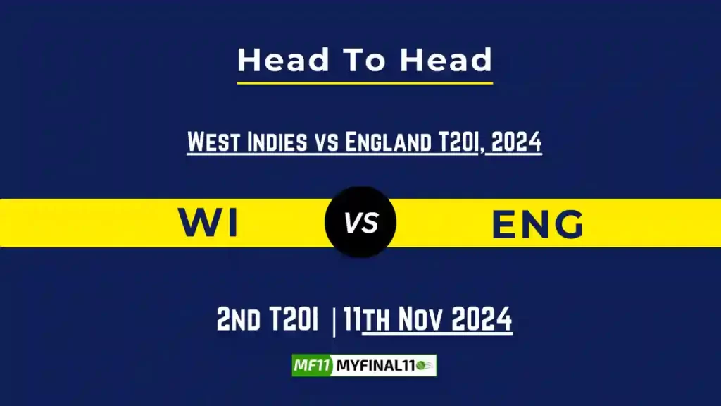 WI vs ENG Player Battle, Head to Head Team Stats, Team Record – West Indies vs England T20I, 2024