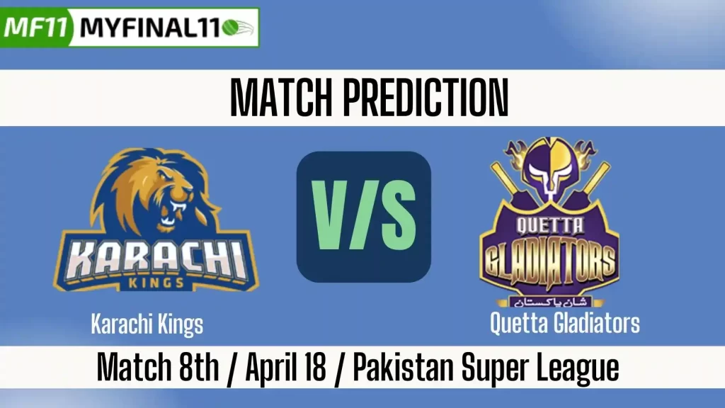 KAR vs QUE Today Match Prediction Win Prediction, Top Batter and Bowler Tips by MyFinal11