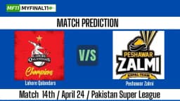 LAH vs PES Prediction, Match 14th Win Prediction, Top Batter and Bowler Tips by MyFinal11, PSL 2025