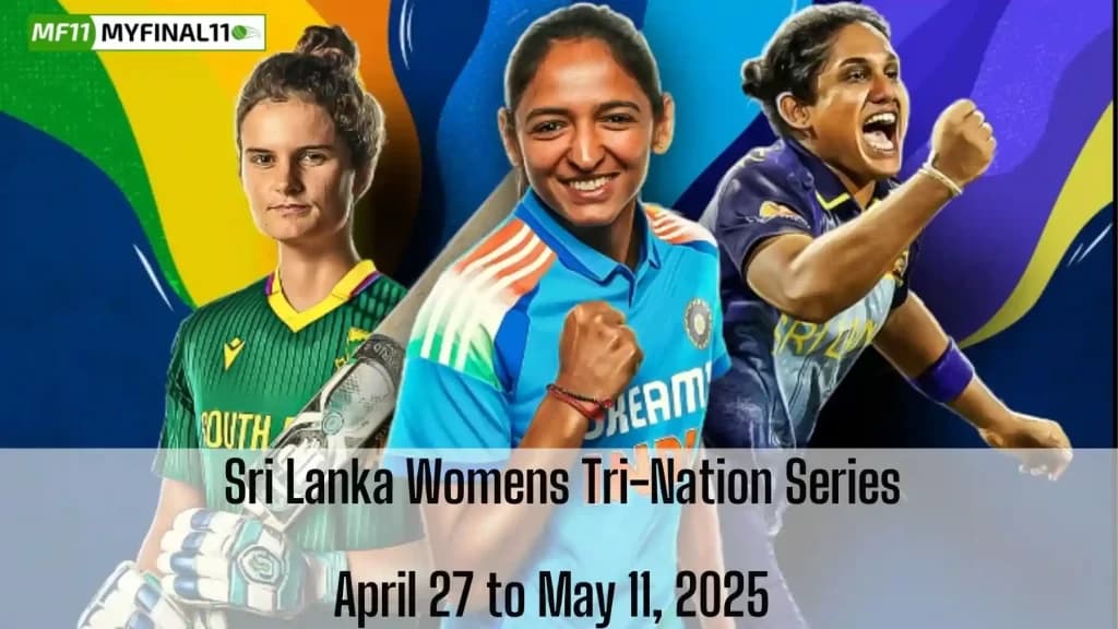 Sri Lanka Womens Tri-Nation Series 2025 Live Score, Matches, Scorecard, Results, Points Table