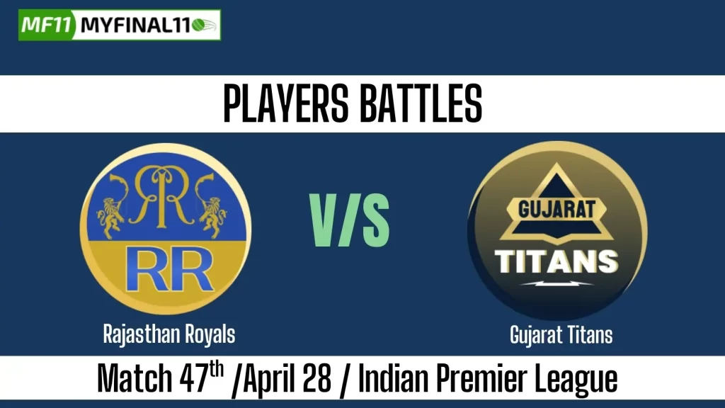 RR vs GT Match 47 IPL 2025: Key Player Battles to Watch Out For