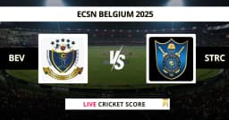 STRC vs BEV Live Score: Scorecard, Ball by Ball Commentary – Match 26, ECSN T10 Belgium 2025