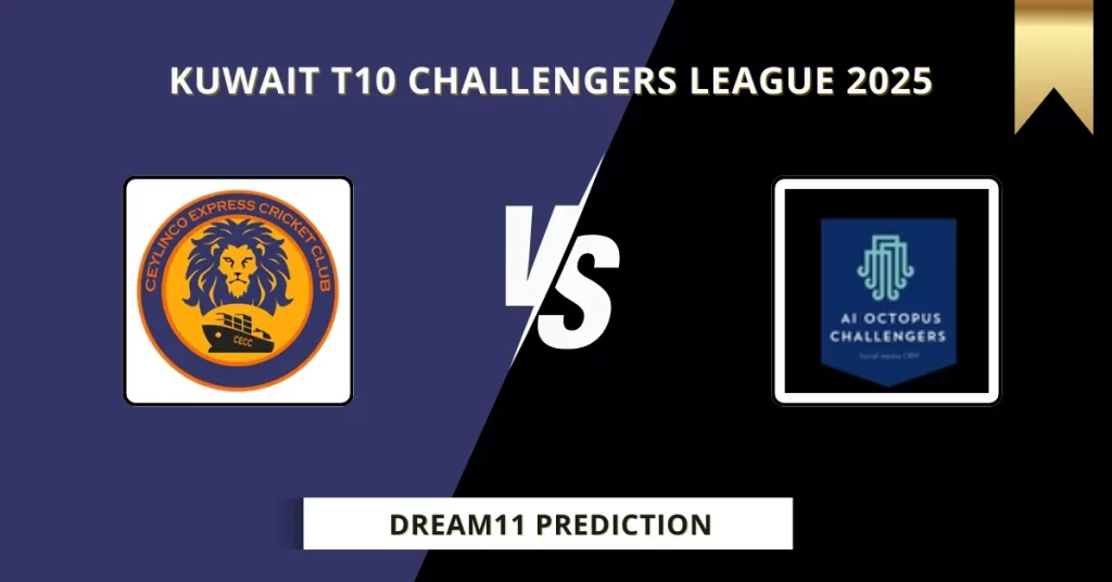 CECC vs AIOC Dream11 Prediction Today: Match 22 Fantasy Tips, Captain & Vice Captain Pick | KCC T10 Challengers League 2025
