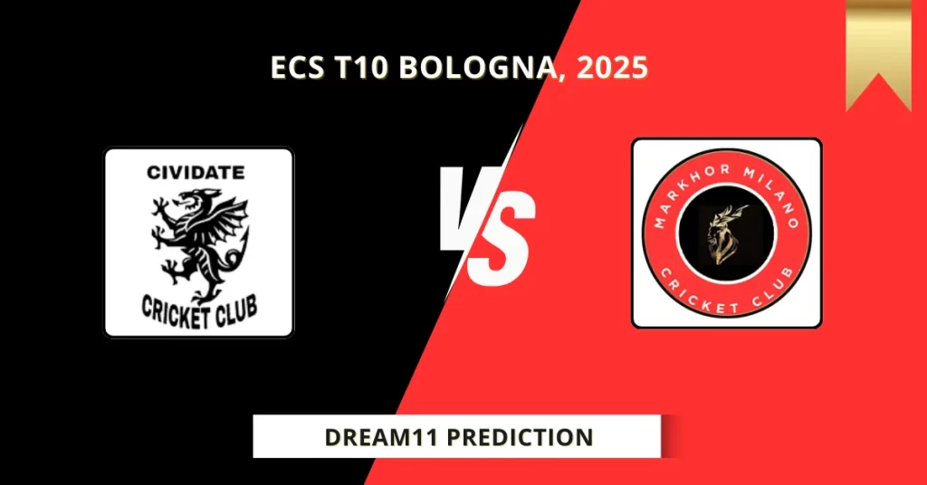 CIV vs MAR Dream11 Prediction Today: Match 23 Fantasy Tips, Captain & Vice Captain Pick | ECS T10 Bologna 2025