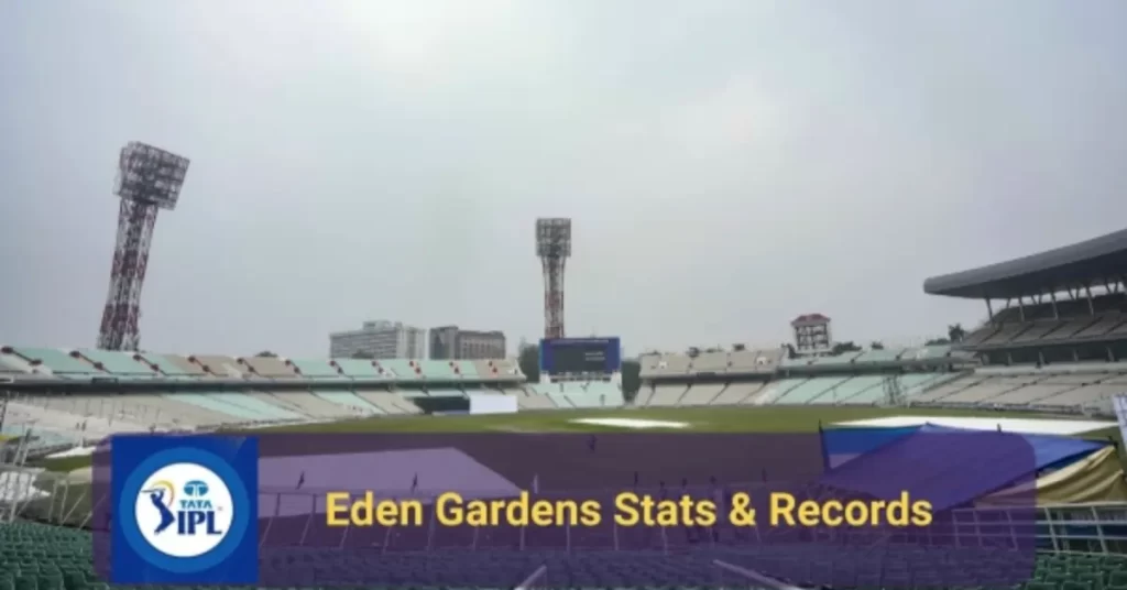KKR vs RR IPL 2025: Eden Gardens Stadium IPL Records and Stats