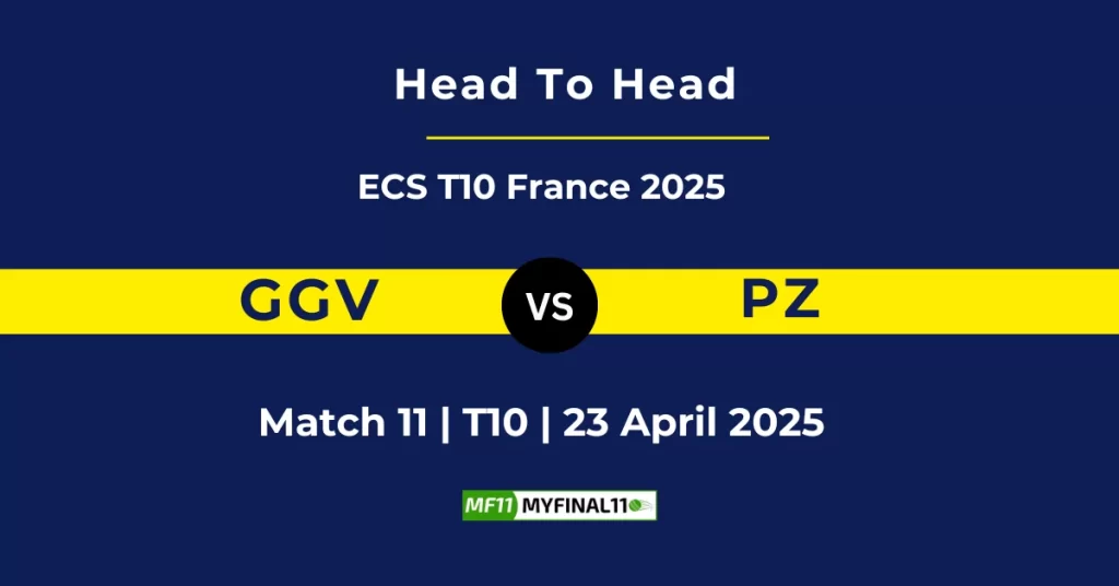 GGV vs PZ Player Battle & Head to Head Team Stats – ECS T10 France 2025