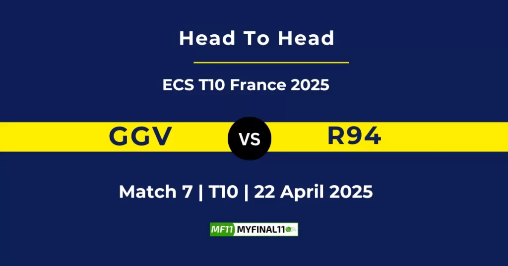 GGV vs R94 Player Battle & Head to Head Team Stats – ECS T10 France 2025