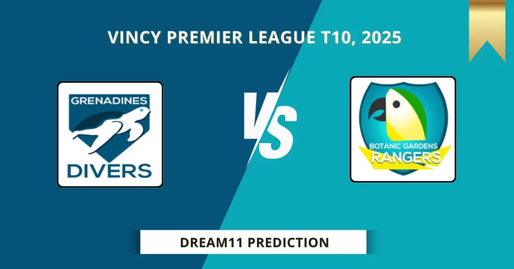 GRD vs BGR Dream11 Prediction Today: Match 23 Fantasy Tips, Captain & Vice Captain Pick | Vincy Premier League T10 2025