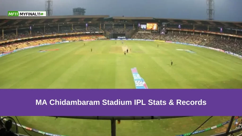 CSK vs PBKS IPL 2025: MA Chidambaram Stadium IPL Records & Stats – Complete Analysis