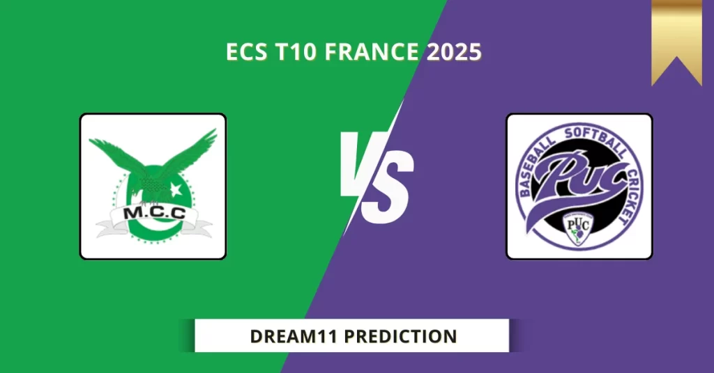 MIT vs PUC Dream11 Prediction Today: Match 12 Fantasy Tips, Captain & Vice Captain Pick | ECS T10 France 2025
