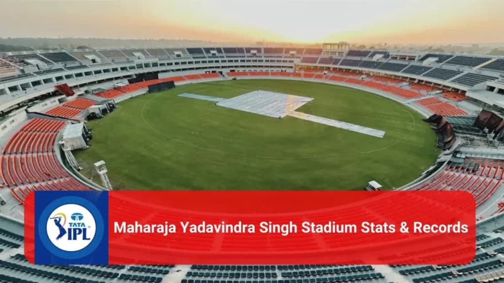 PBKS vs RCB IPL 2025: Maharaja Yadavindra Singh Cricket Stadium IPL Record & Stats