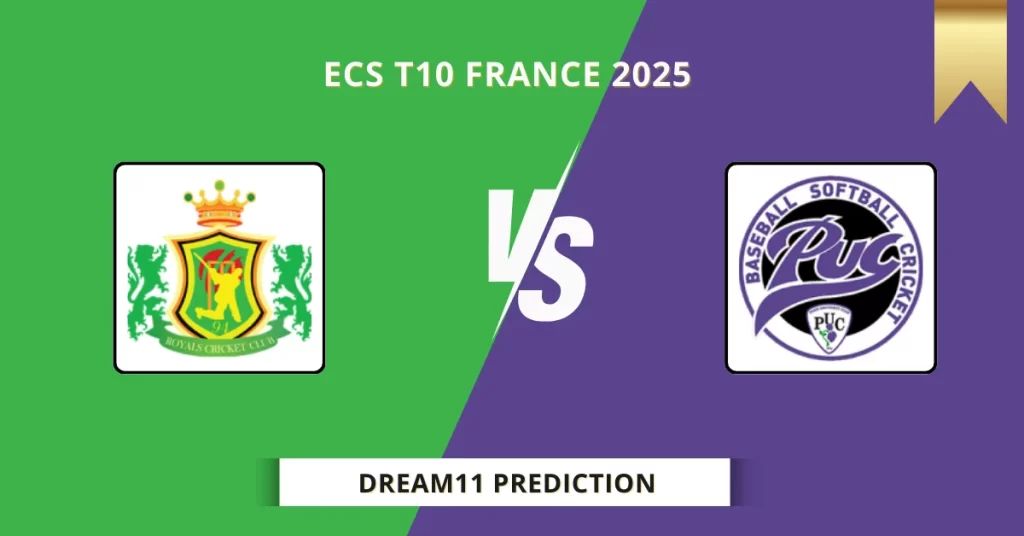 R94 vs PUC Dream11 Prediction Today: Match 3 Fantasy Tips, Captain & Vice Captain Pick | ECS T10 France 2025