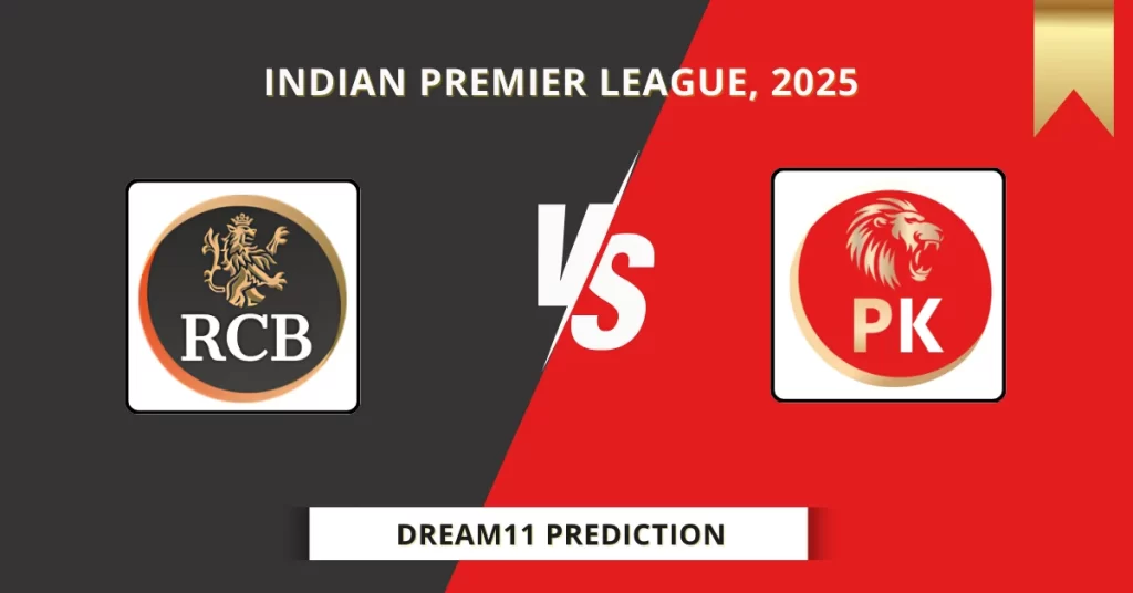 RCB vs PBKS Dream11 Prediction Today: Match 34 Fantasy Tips, Captain & Vice Captain Pick | Indian Premier League 2025