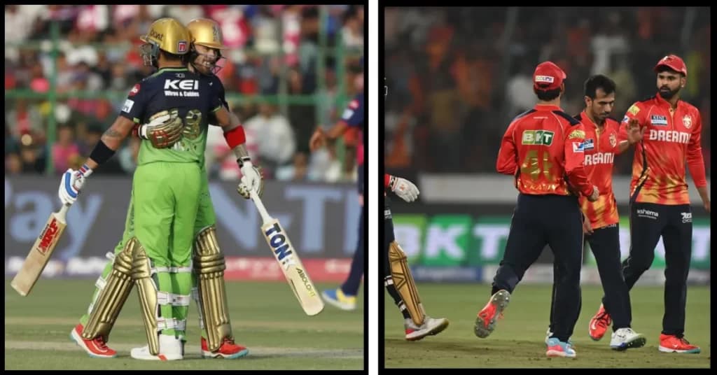 IPL 2025: RCB vs PBKS Head to Head Team Record Full Stats and Match History
