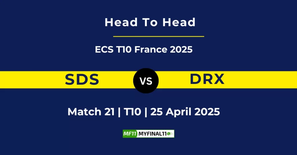SDS vs DRX Player Battle & Head to Head Team Stats – ECS T10 France 2025