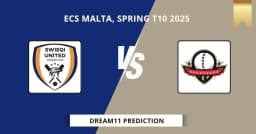 SWU vs MMA Dream11 Prediction Today: Match 20 Fantasy Tips, Captain & Vice Captain Pick | ECS T10 Malta 2025