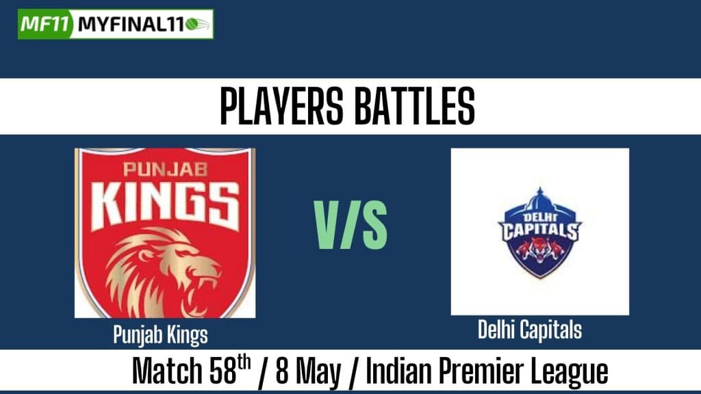 PBKS vs DC Match 58 IPL 2025: Key Player Battles to Watch Out For