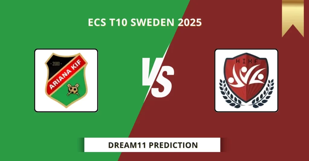 AKIF vs HSG Dream11 Prediction Today: Match 12 Fantasy Tips, Captain & Vice Captain Pick | ECS T10 Sweden 2025