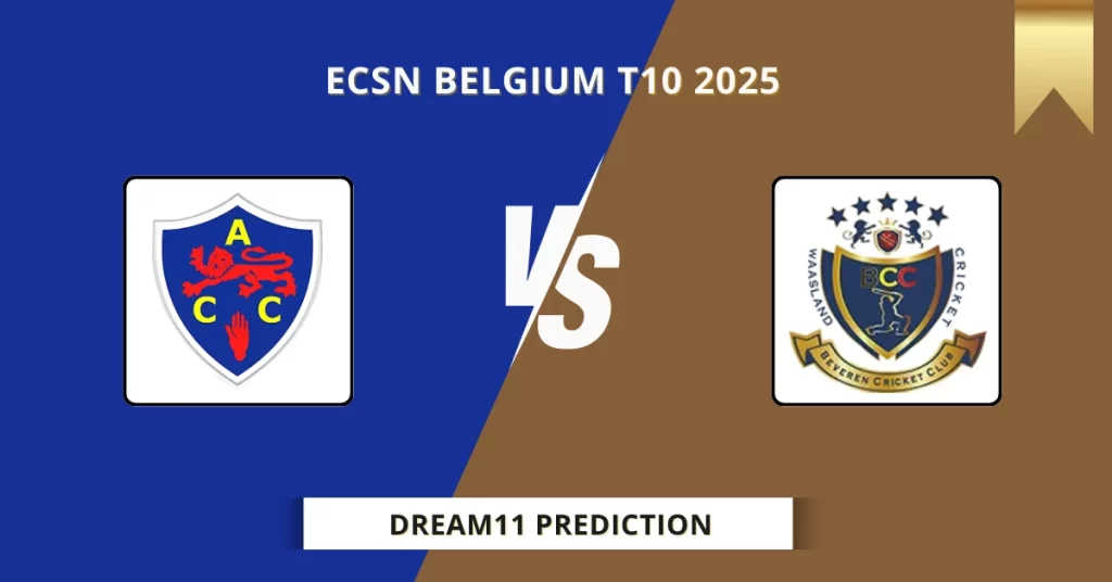 ANT vs BEV Dream11 Prediction Today: Match 15 Fantasy Tips, Captain & Vice Captain Pick | ECSN T10 Belgium 2025