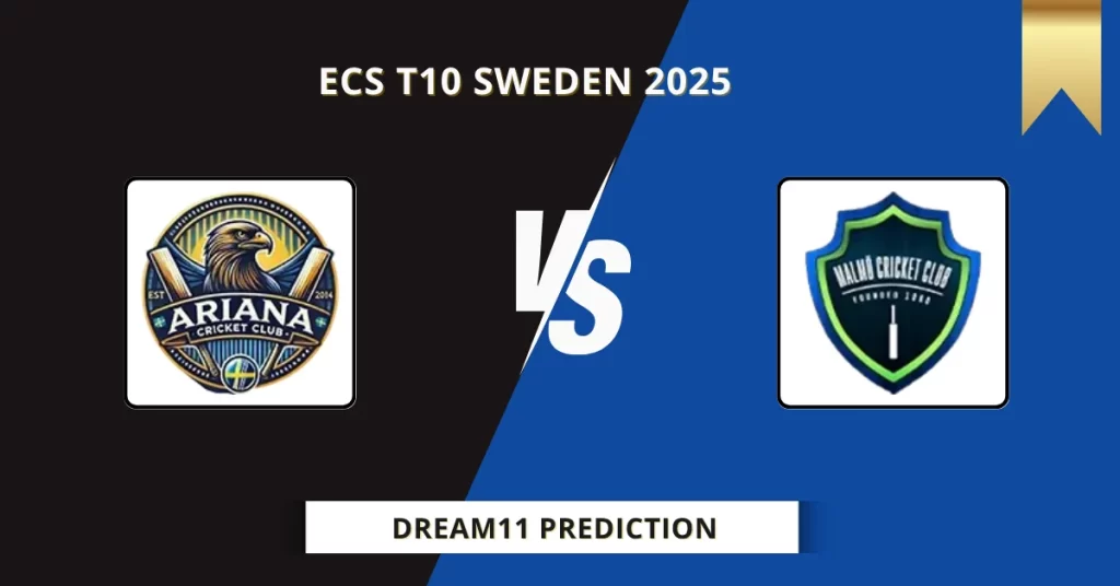 ARI vs MAL Dream11 Prediction Today: Match 11 Fantasy Tips, Captain & Vice Captain Pick | ECS T10 Sweden 2025