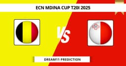 BEL vs MAL Dream11 Prediction Today: Match 4 Fantasy Tips, Captain & Vice Captain Pick | ECN T20I Mdina Cup 2025
