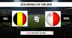 BEL vs MAL Live Score: Scorecard, Ball by Ball Commentary – Match 4, ECN T20I Mdina Cup 2025