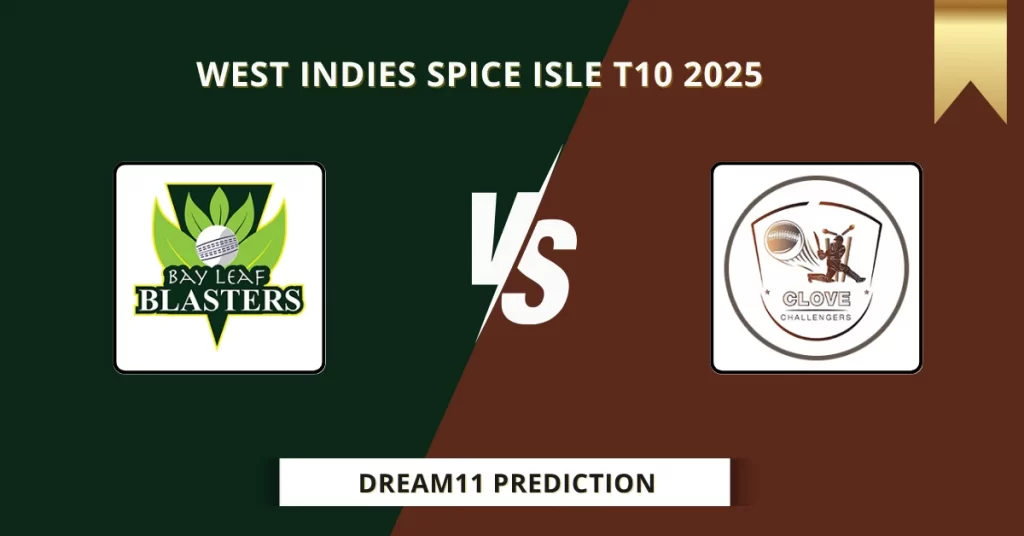 BLB vs CC Dream11 Prediction Today: Match 5 Fantasy Tips, Captain & Vice Captain Pick | Spice Isle T10 2025