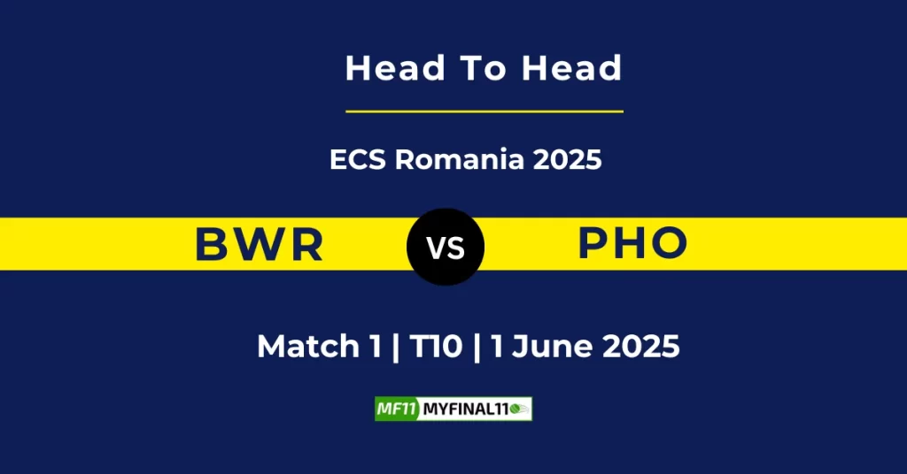 BWR vs PST Player Battle & Head to Head Team Stats – ECS T10 Romania 2025