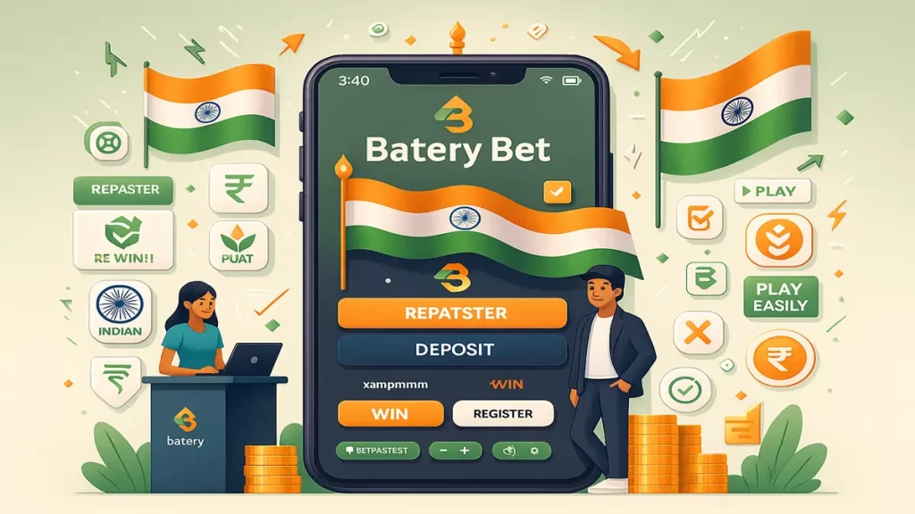 Complete Batery Bet onboarding: from registration to first real winnings