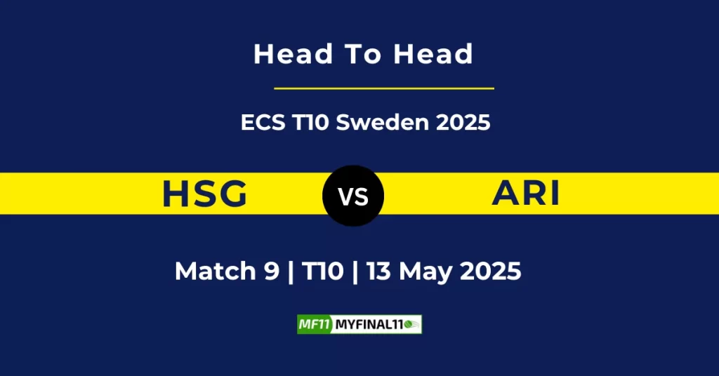 HSG vs ARI Player Battle & Head to Head Team Stats – ECS Sweden, Landskrona 2025