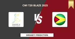 JAM-W vs GY-W Dream11 Prediction Today: Final Fantasy Tips, Captain & Vice Captain Pick | CWI T20 Blaze 2025