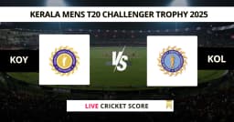 KOY vs KOL Live Score: Scorecard, Ball by Ball Commentary – Match 32, Kerala T20 Men’s Challenger Trophy 2025