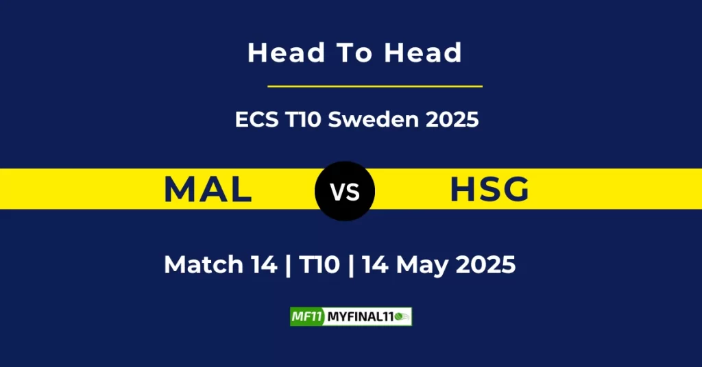 MAL vs HSG Player Battle & Head to Head Team Stats – ECS Sweden, Landskrona 2025