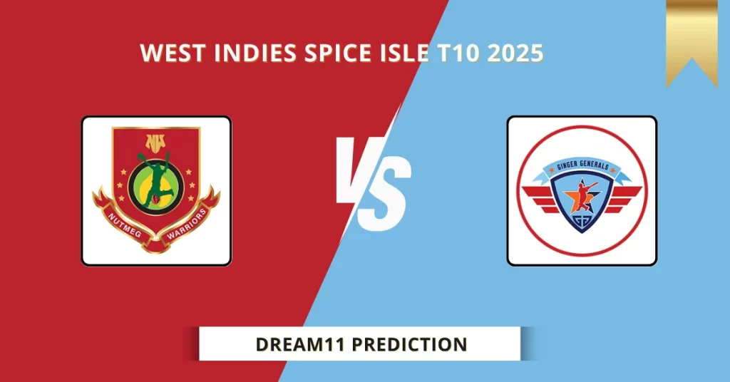 NW vs GG Dream11 Prediction Today: Match 6 Fantasy Tips, Captain & Vice Captain Pick | Spice Isle T10 2025