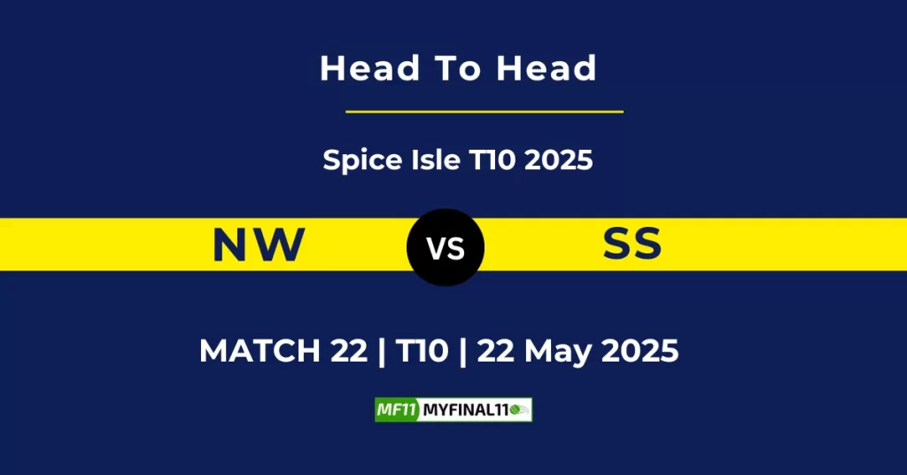 NW vs SS Player Battle & Head to Head Team Stats – West Indies Spice Isle T10 2025