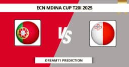 POR vs MAL Dream11 Prediction Today: Match 5 Fantasy Tips, Captain & Vice Captain Pick | ECN Mdina Cup T20I 2025