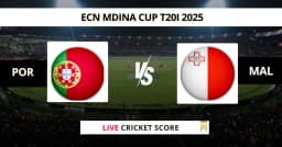 POR vs MAL Live Score: Scorecard, Ball by Ball Commentary – Match 5, ECN Mdina Cup T20I