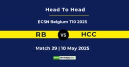 RB vs HCC Player Battle & Head to Head Team Stats – ECSN Belgium 2025