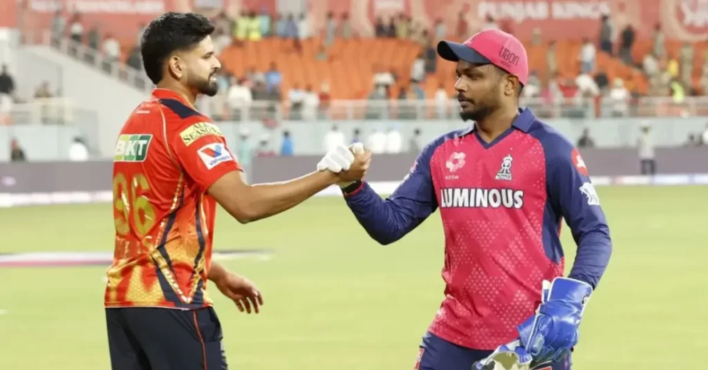 IPL 2025: RR vs PBKS Head to Head Team Record Full Stats and Match History