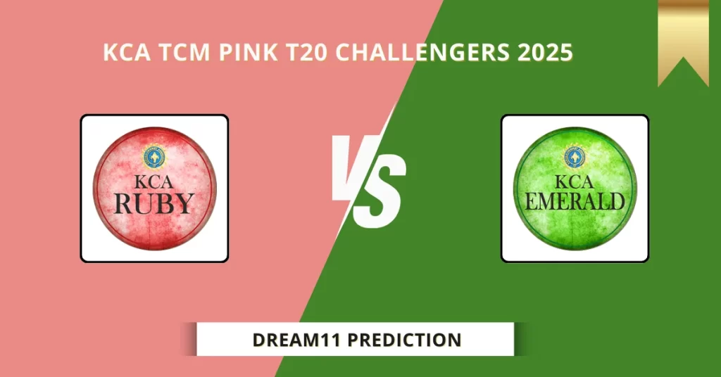RUB vs EME Dream11 Prediction Today Match 15 of Kerala Women’s T20 2025