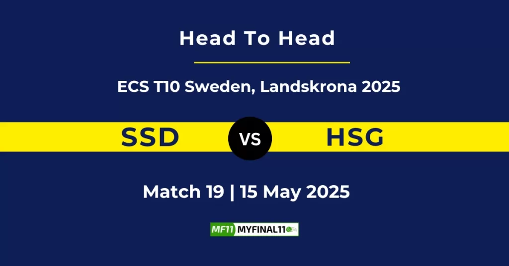 SSD vs HSG Player Battle & Head to Head Team Stats – ECS Sweden, Landskrona 2025