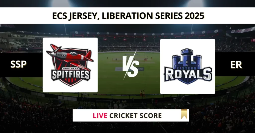 SSP vs ER Live Score: Scorecard, Ball by Ball Commentary – Match 16, ECS T10 Jersey 2025